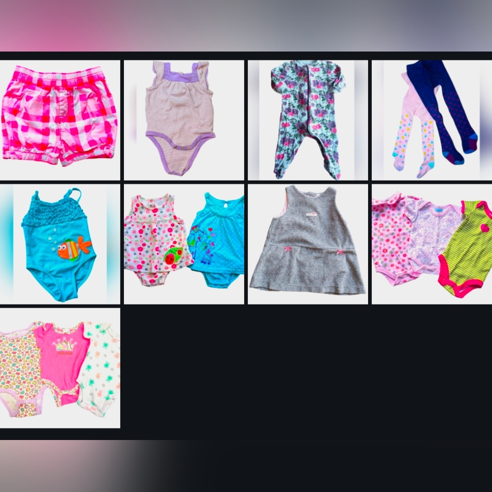 Baby girl bundle 3-6m